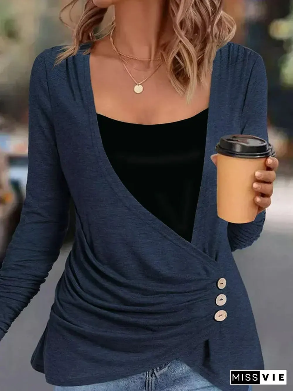 Simple Long Sleeve Top