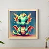 >SALE<5D DIY Full Round Drill Diamond Painting Dragon Kit Home Decoration 30x30cm