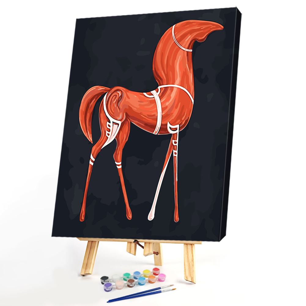 

40*50CM Paint By Numbers-Horse, 501 Original