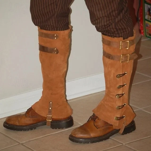 Retro Vintage Medieval Renaissance Masquerade Shoe Cover Fancy Dress Men's Women's Unisex Celtic Pirate Halloween Carnival Masquerade Event / Party Masquerade Adults' Shoe Cover