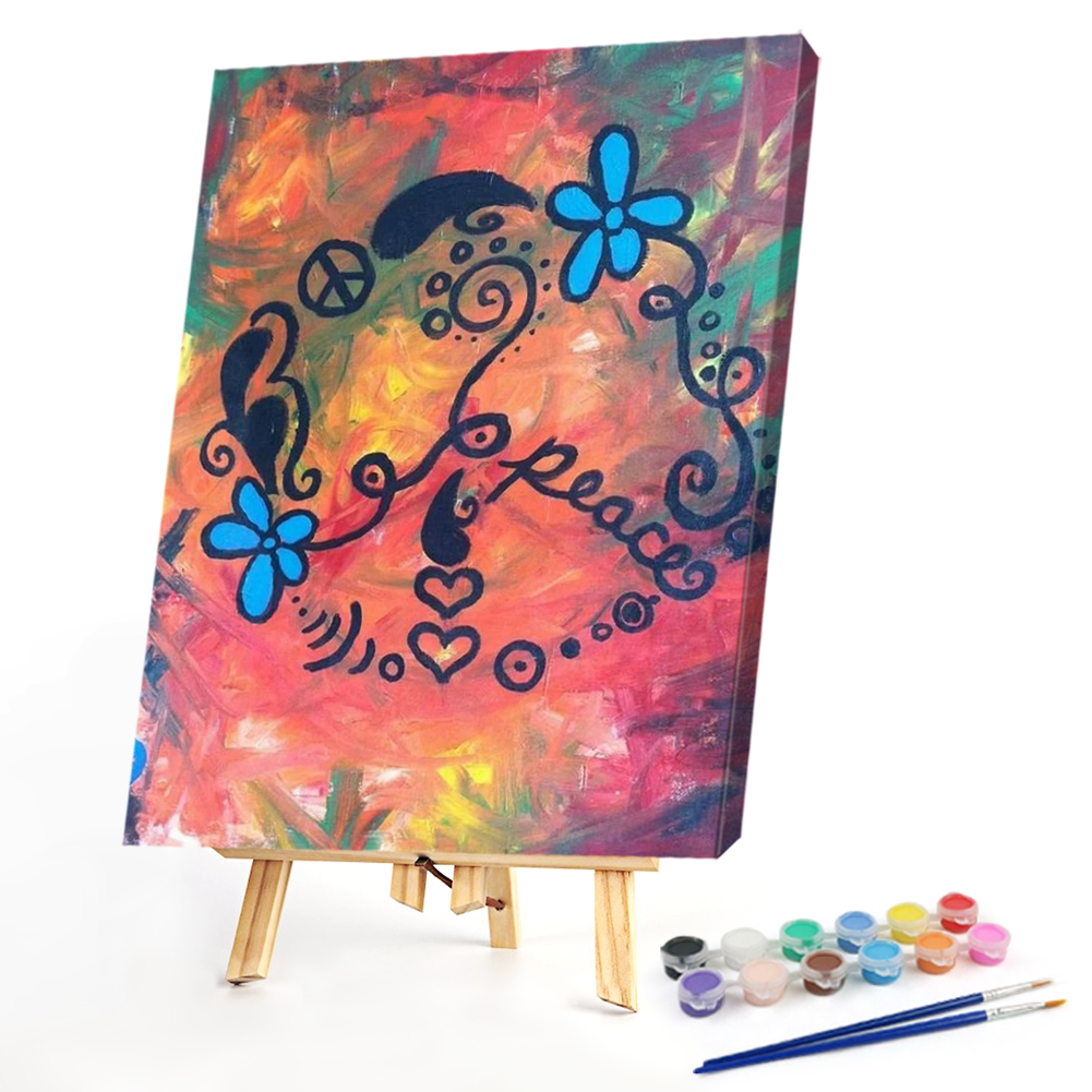 

40*50CM - Paint By Numbers - Wreath, 501 Original