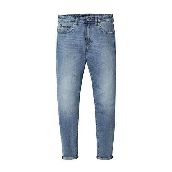 SIMWOOD 2021 New Jeans Men Classical Jean High Quality Straight Leg Male Casual Pants Plus Size Cotton Denim Trousers  180348