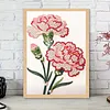 Diamond Painting-DIY Sparkling Special Shaped Pearl Drill Peony(30x40cm)