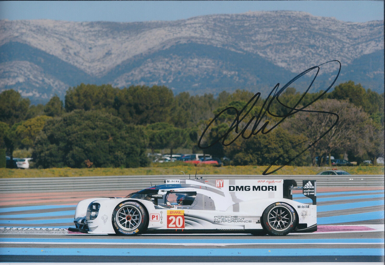 Mark WEBBER Signed Autograph Photo Poster painting AFTAL COA PORSCHE WEC Hybrid Endurance Racing