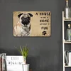 Funny Dog Pet Welcome - Vintage Metal Signs - 20*30cm/30*40cm