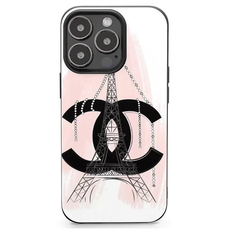 Chanel Paris Mobile Phone Case Shell For IPhone 13 and iPhone14 Pro Max and IPhone 15 Plus Case - Heather Prints Shirts