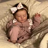 [New]20" Newborn Sleeping Cloth Body Baby Soft Lifelike Reborn Baby Doll Girl Named Yatan - RBBI-Myrebornbabydoll&reg; Myrebornbabydoll&reg;