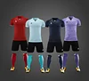 Men's Customizable Summer Sports Shirt Uniform Youth Soccer Jersey Set Name Custom Design Twill Custom Sublimation Short OEM