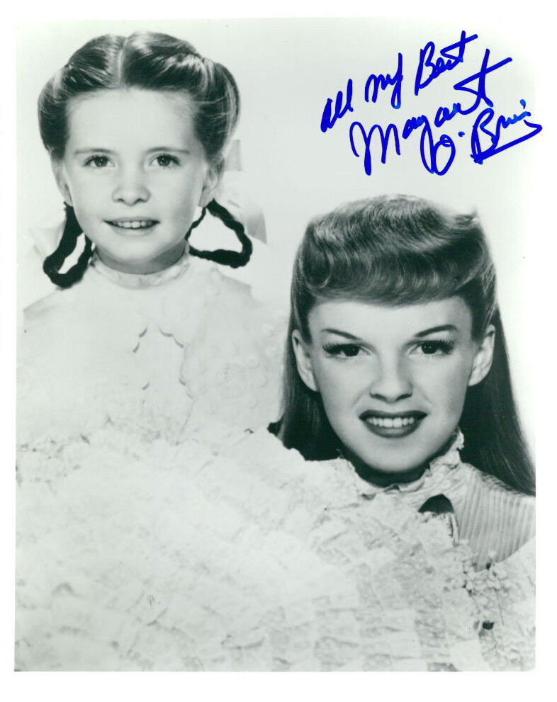 Margaret O'Brien (Meet Me in St. Louis) signed 8x10 Photo Poster painting COA