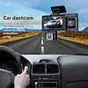 3 Channel 1080P Full HD Car DVR Video Recorder 170 Degree Wide Angle DVR On-Dash Camera Looping Recording W/ 3 Inch IPS Screen