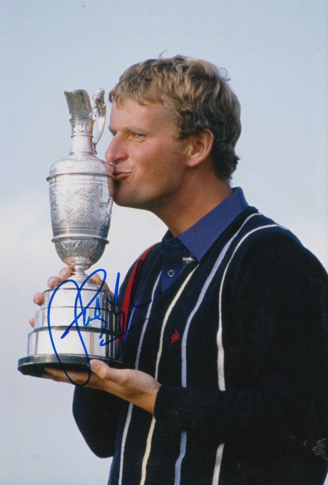 Sandy Lyle Hand Signed 12x8 Photo Poster painting - Golf Autograph.