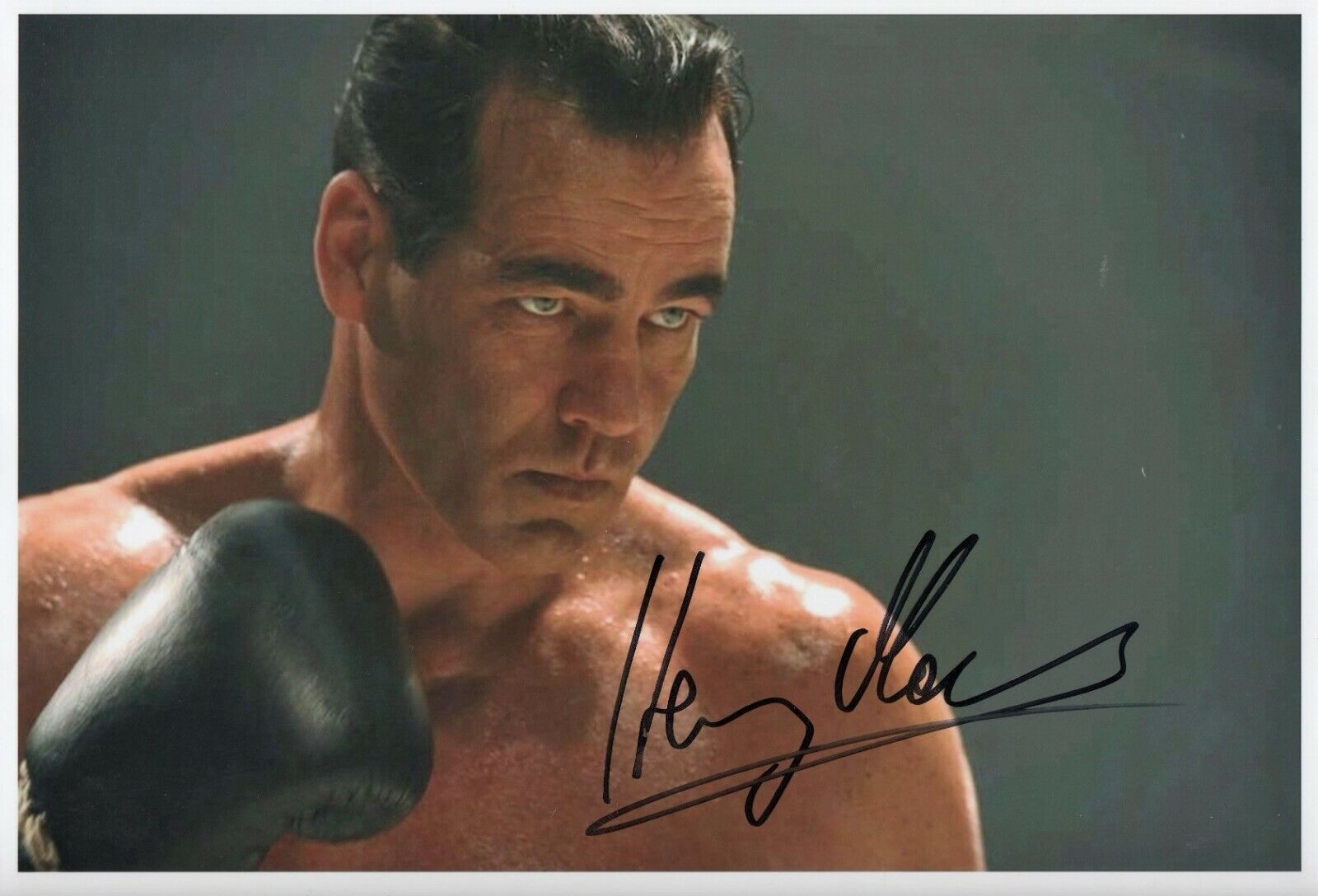 BOXING - HENRY MASKE personally signed picture - 12 x 8