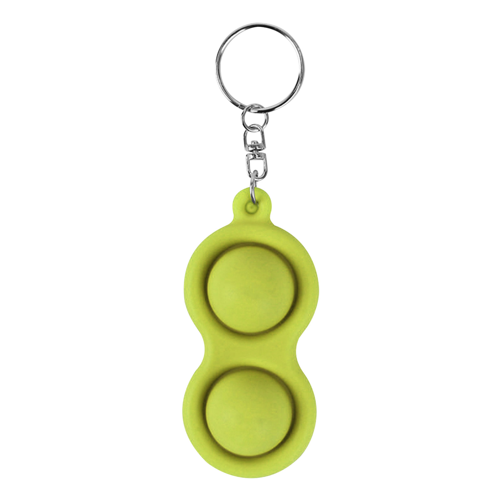 

2 Bulges Green Keychain - Pop It Fidget Toy, 501 Original
