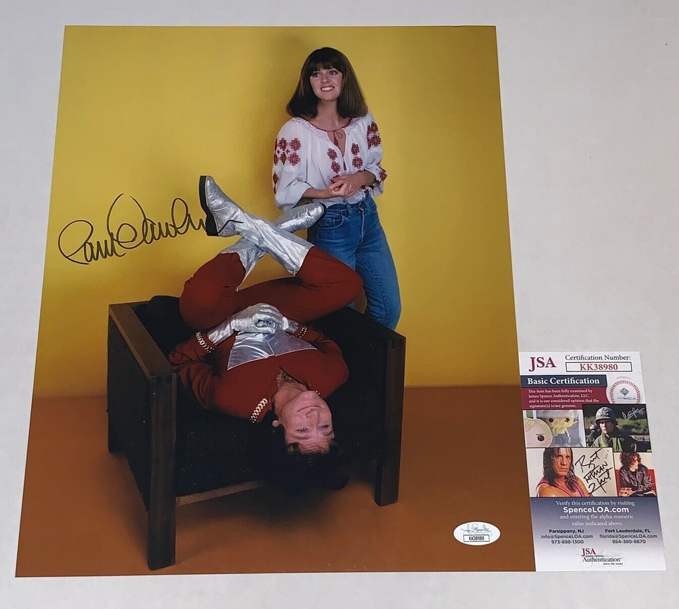 Pam Dawber signed Mork & Mindy 11x14 Photo Poster painting autographed Mindy McConnell 3 JSA