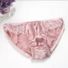 100% Silk Sexy Lace Trim Panties