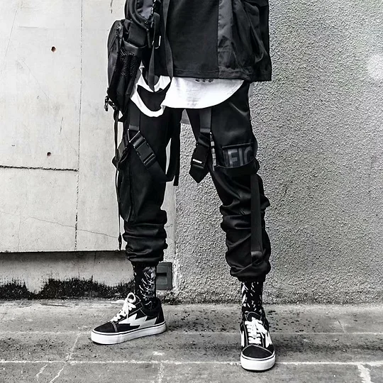 Techwear Cargo Pants Cyberpunk online / Steampunk Streetwear