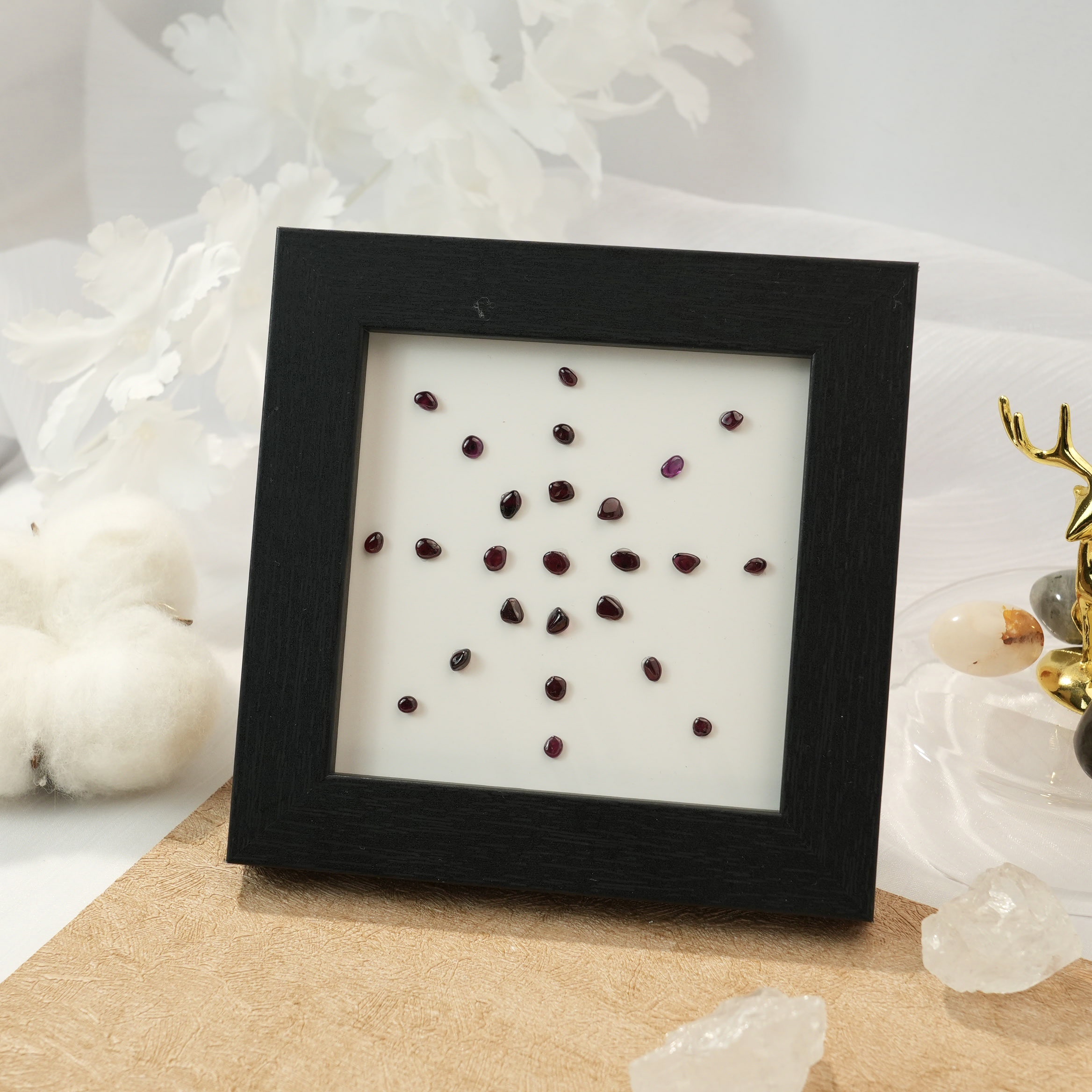 Crystal Chip Photo Frame Ornament