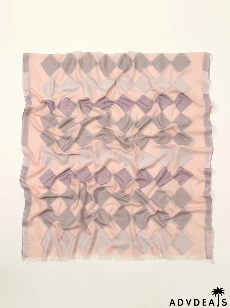 Geometric Pattern Scarf