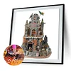 >SALE<5D DIY Partial Special Shape Diamond Painting Halloween Roller Coaster40x40cm