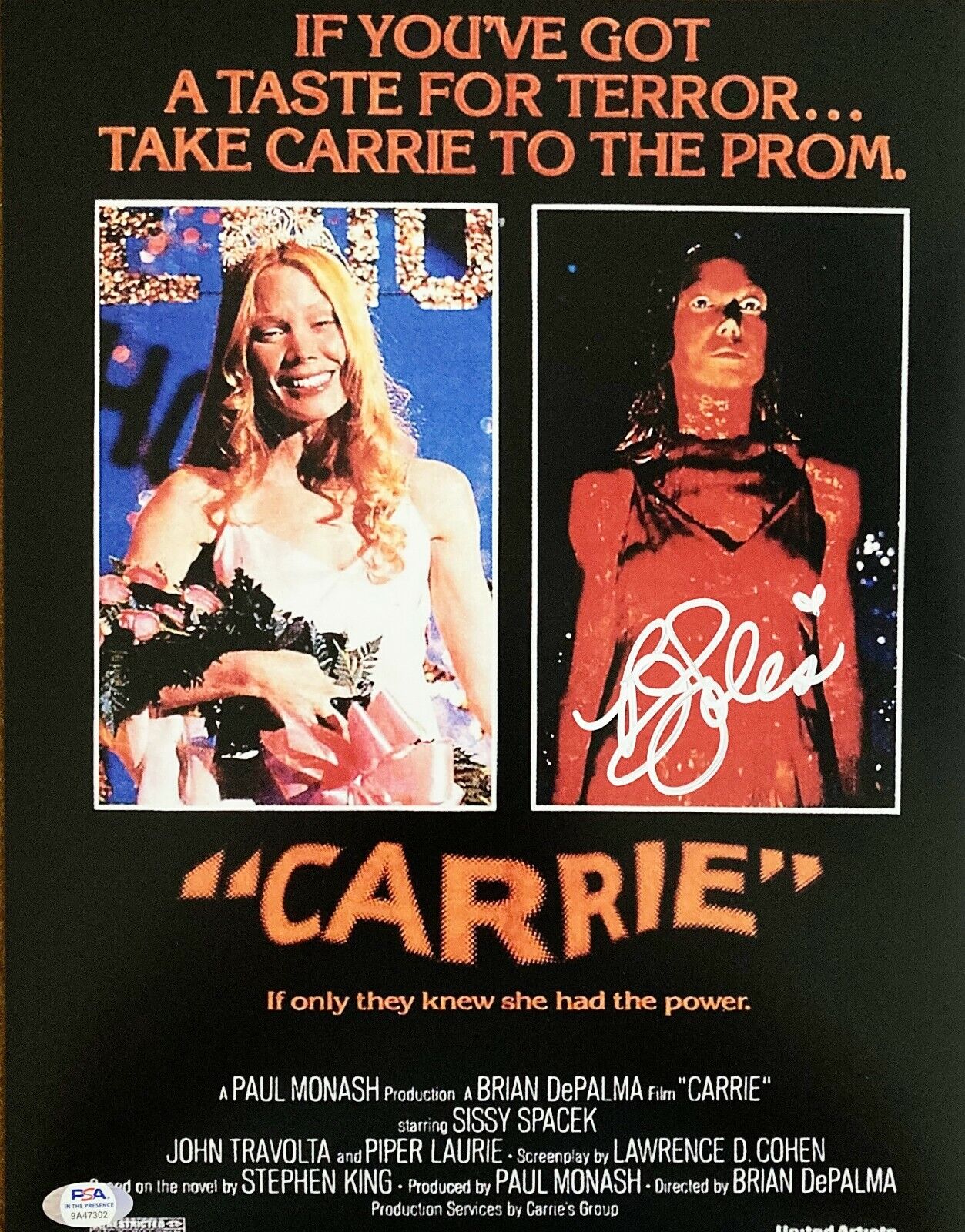 PJ Soles autographed signed 11x14 Photo Poster painting Carrie PSA Witness COA Norma Watson