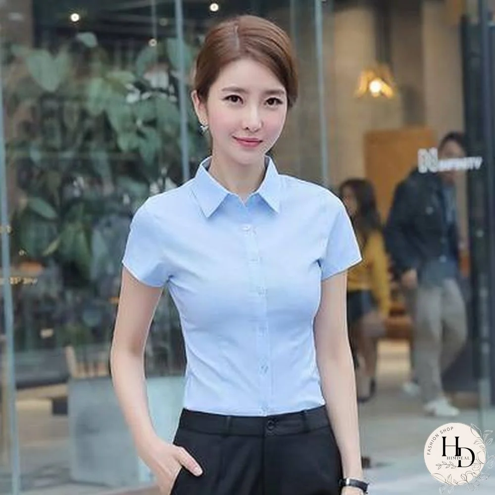 Women Cotton Shirts Women White Shirt  Long Sleeve  Blouse Female Tops OL Basic Shirt Blouses Plus Size Elegant Woman Clothing