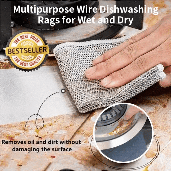 ✨Multipurpose Thread Miracle Cleaning Cloths⏰Promotion 49% OFF Limited Time👑