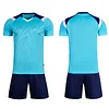 Custom Kids Sportswear Set Breathable Soccer & Football Jersey Automated Cutting Sublimation Printing Training Wear