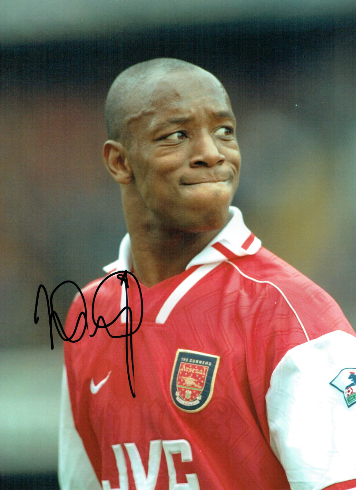 Ian WRIGHT SIGNED Autograph 16x12 Photo Poster painting AFTAL COA Arsenal LEGEND RARE