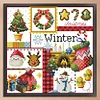 Winter - 14CT Counted Cross Stitch - 27*27cm