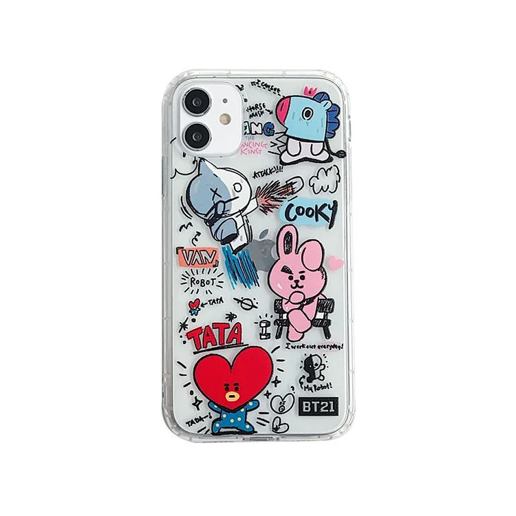 BT21 Doodle Samsung Phone Case