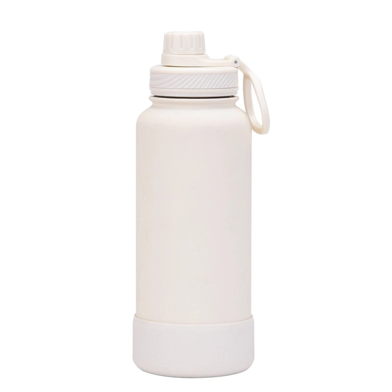 Casual Solid Color Stainless Steel Thermos Cup