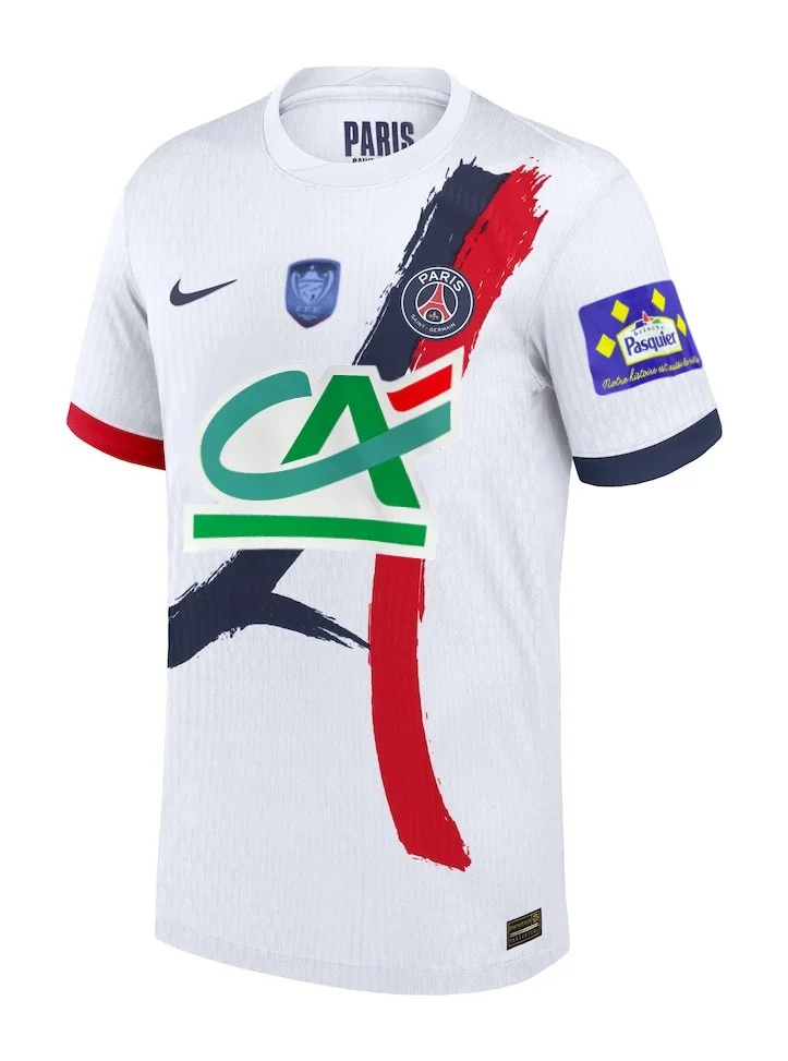 Fans-Paris Saint-Germain 24/25 French Cup second away jersey (including French Cup badge)
