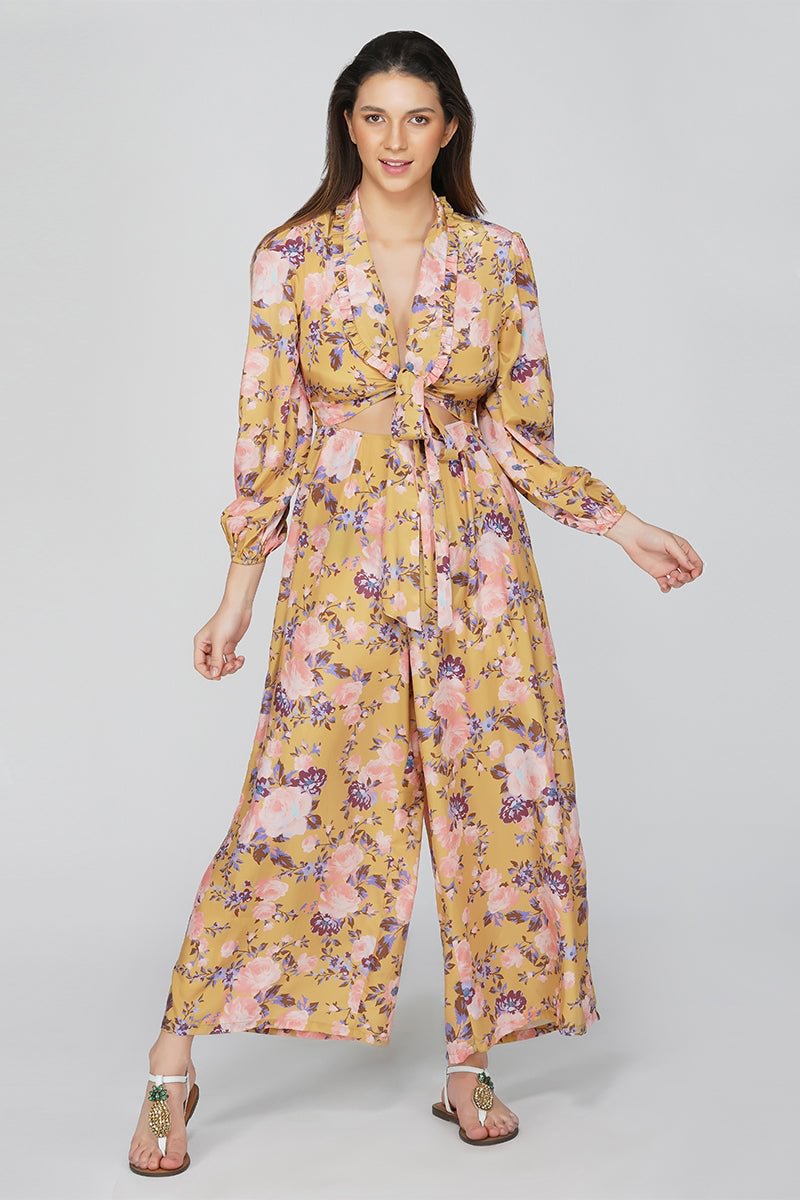 Golden Garden Jumpsuit