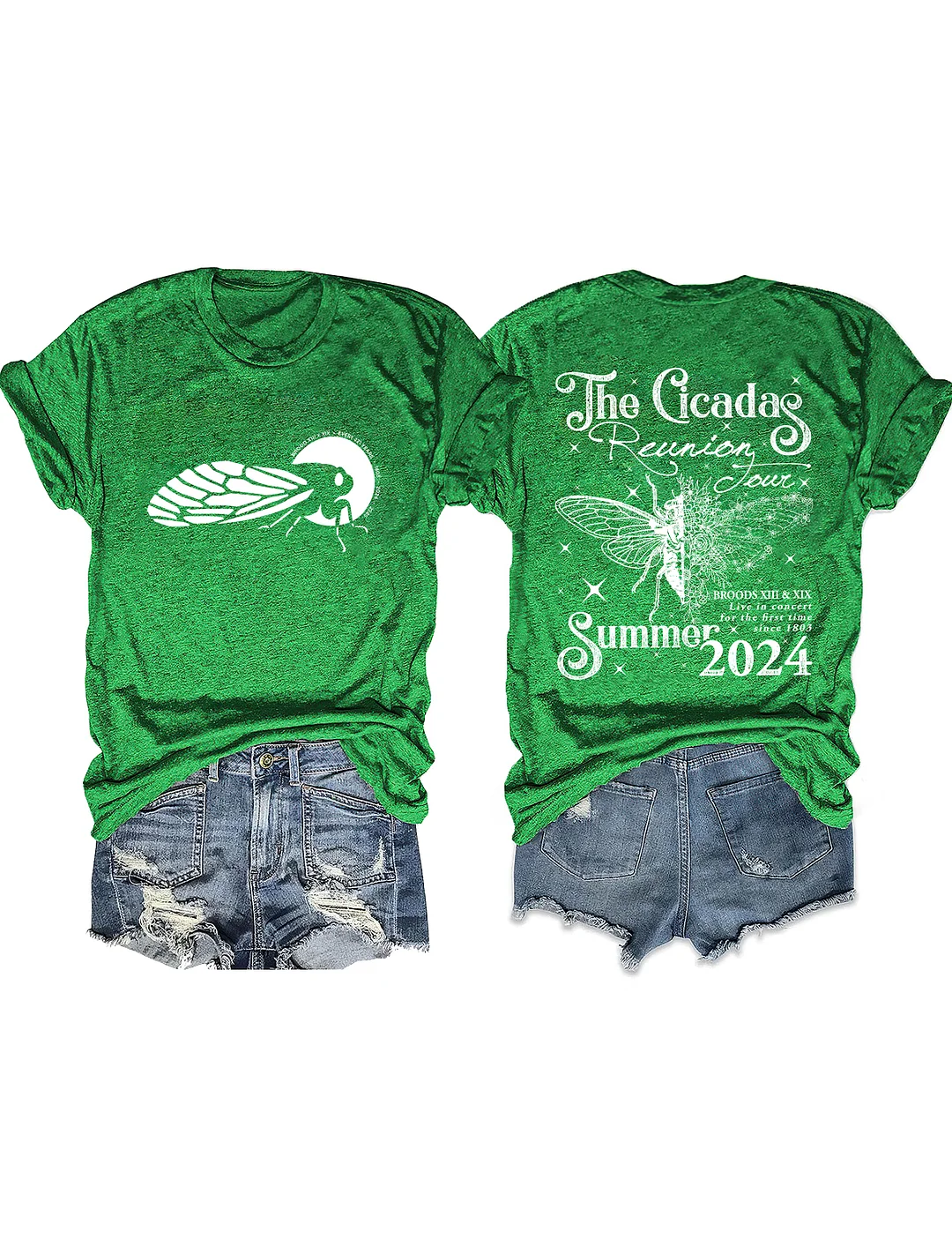 The Cicadas Reunion Summer Tour T-shirt