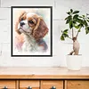 Cavalier King Charles Spaniel Dog-11CT Stamped/Counted Cross Stitch 40*50cm/15.75*19.69in tapestrymarket