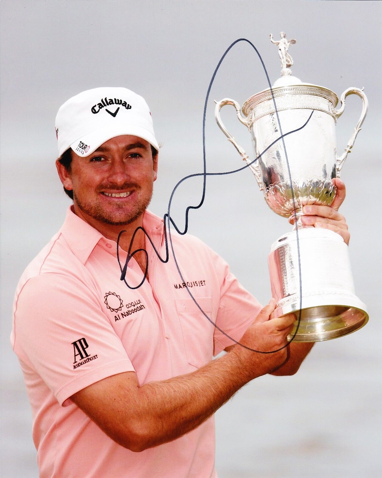 Graeme Mcdowell Signed 10X8 Photo Poster painting US OPEN AFTAL COA (3065)