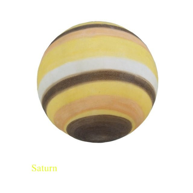 Modern Designer Creative Universe Resin Pendant Light Theme Park Child Room Living Room Hall Starry Moon Ball Pendant Lamp
