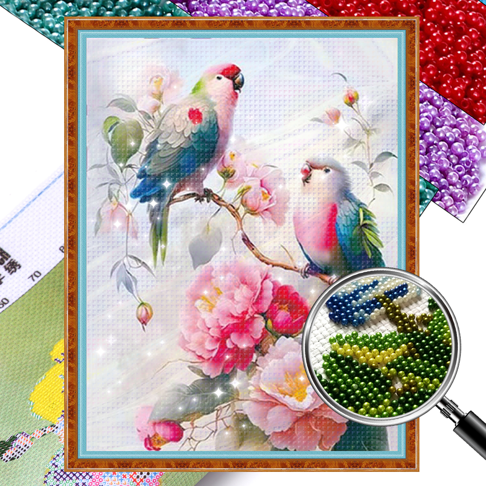 Cuddle Up Full 11CT Pre-stamped Canvas(50*65cm) 42 Colors Beaded Cross Stitch