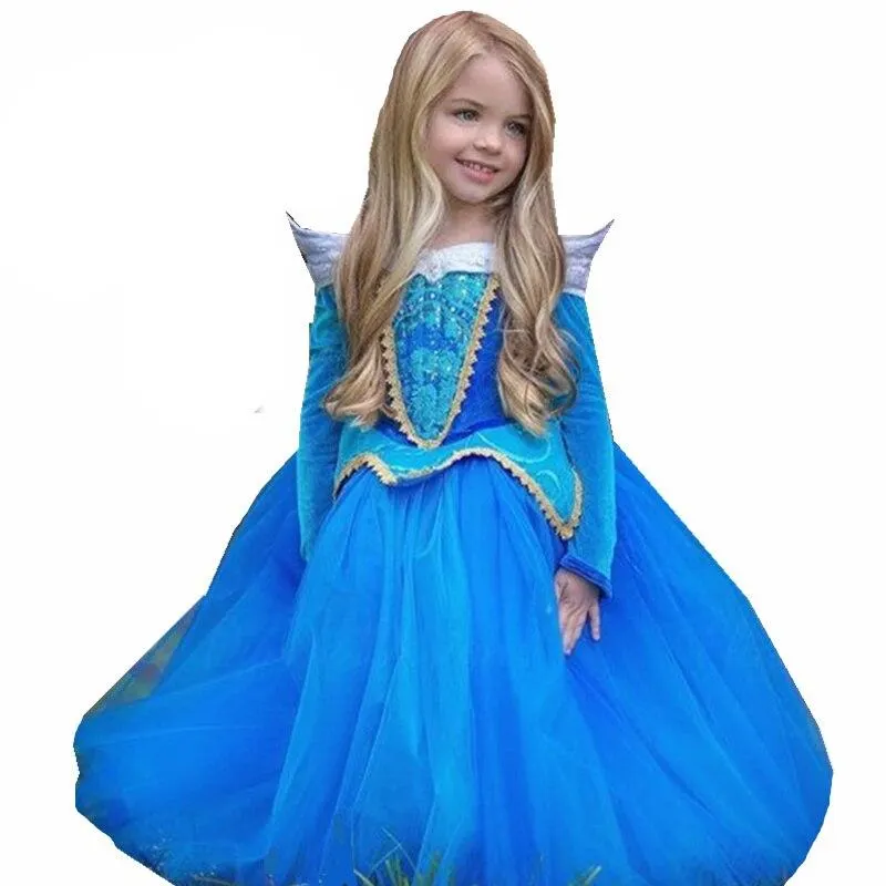 Dark Pink Butterfly Beauty Costume For Girls Princess Party Dress Fancy Girls Dress Kids Children's Clothing