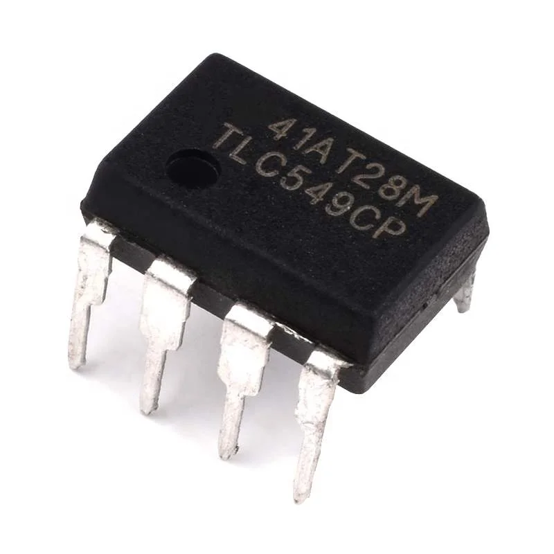 DIP 8 Bit DAC Converter IC Chip Data Acquisition Serial Analog to Digital Converter IC TLC549