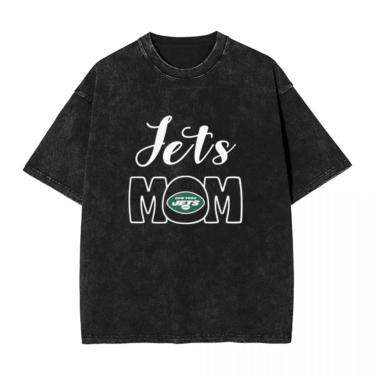 New York Jets Mom Vintage Oversized T-Shirt Men's