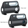 12V Portable Car Air Pump W/ LED Light Dual-Purpose for Motorcycles Bicycle Ball