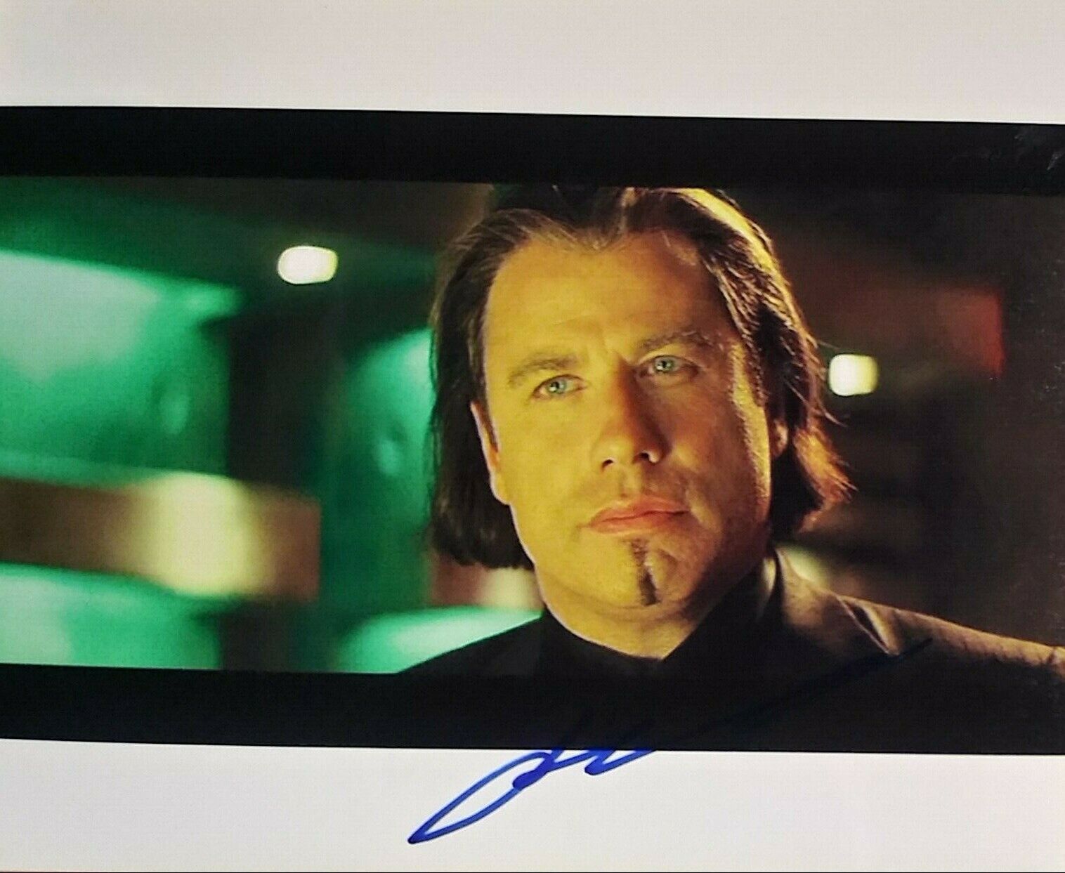 John Travolta signed 8 x 10