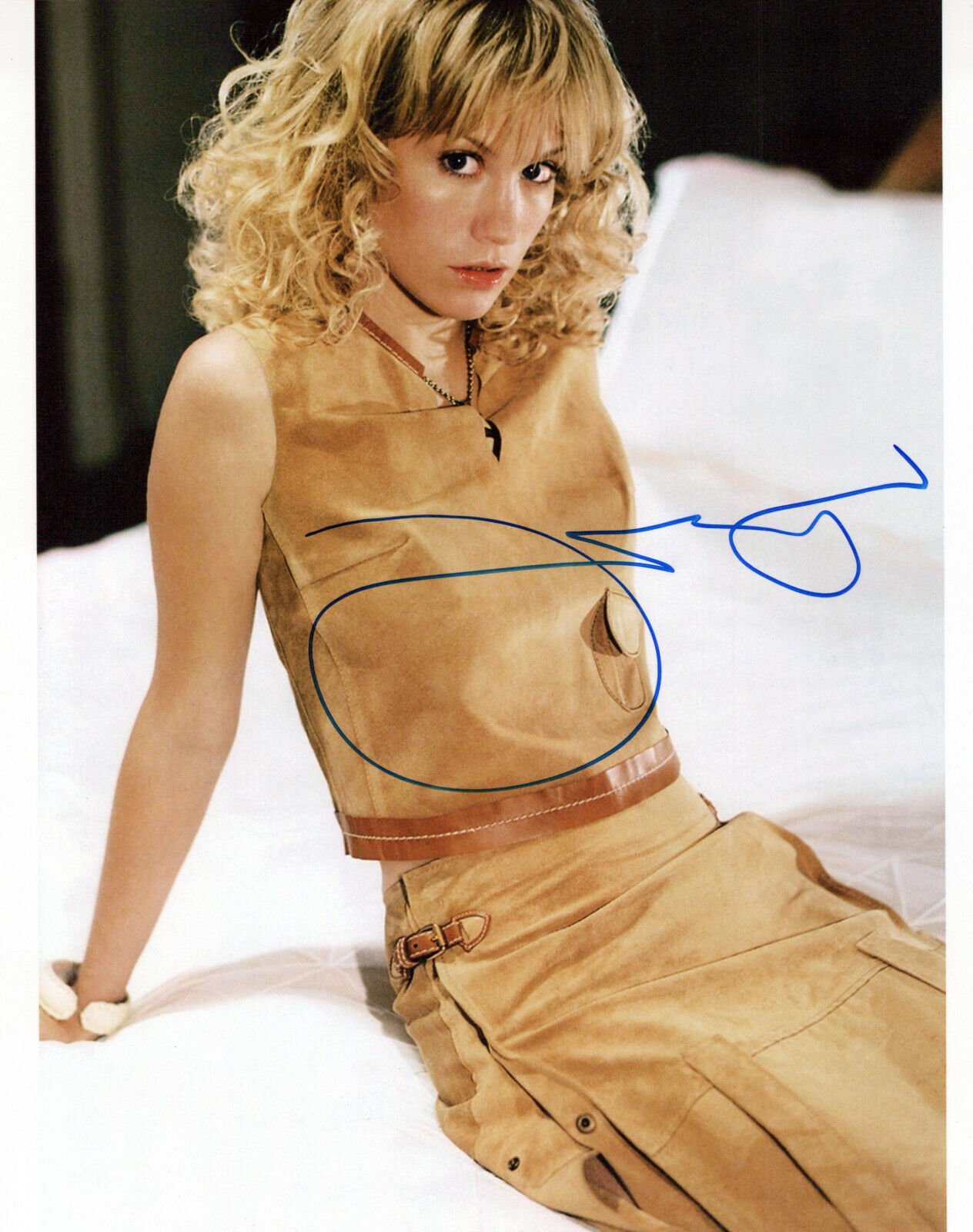 January Jones glamour shot autographed Photo Poster painting signed 8x10 #7