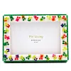 Cherry DIY Building Block Photo Frame Kit,Creative Handmade Assembled Photo Frame Handmade Craft Gift Home Tabletop Display Decor