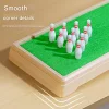 Children's Educational Toys Large Desktop Bowling Golf Toy Table Game Table
