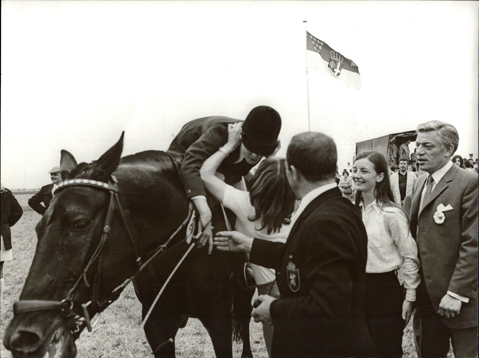 Heintje - Riding Show - Vintage Press Photo Poster painting Norbert Unfried (U-6988