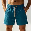 Summer Quick-drying Shorts Men's Casual Beach Shorts, Four-quarter Length Beach Shorts Men's Underwear by Inlyline