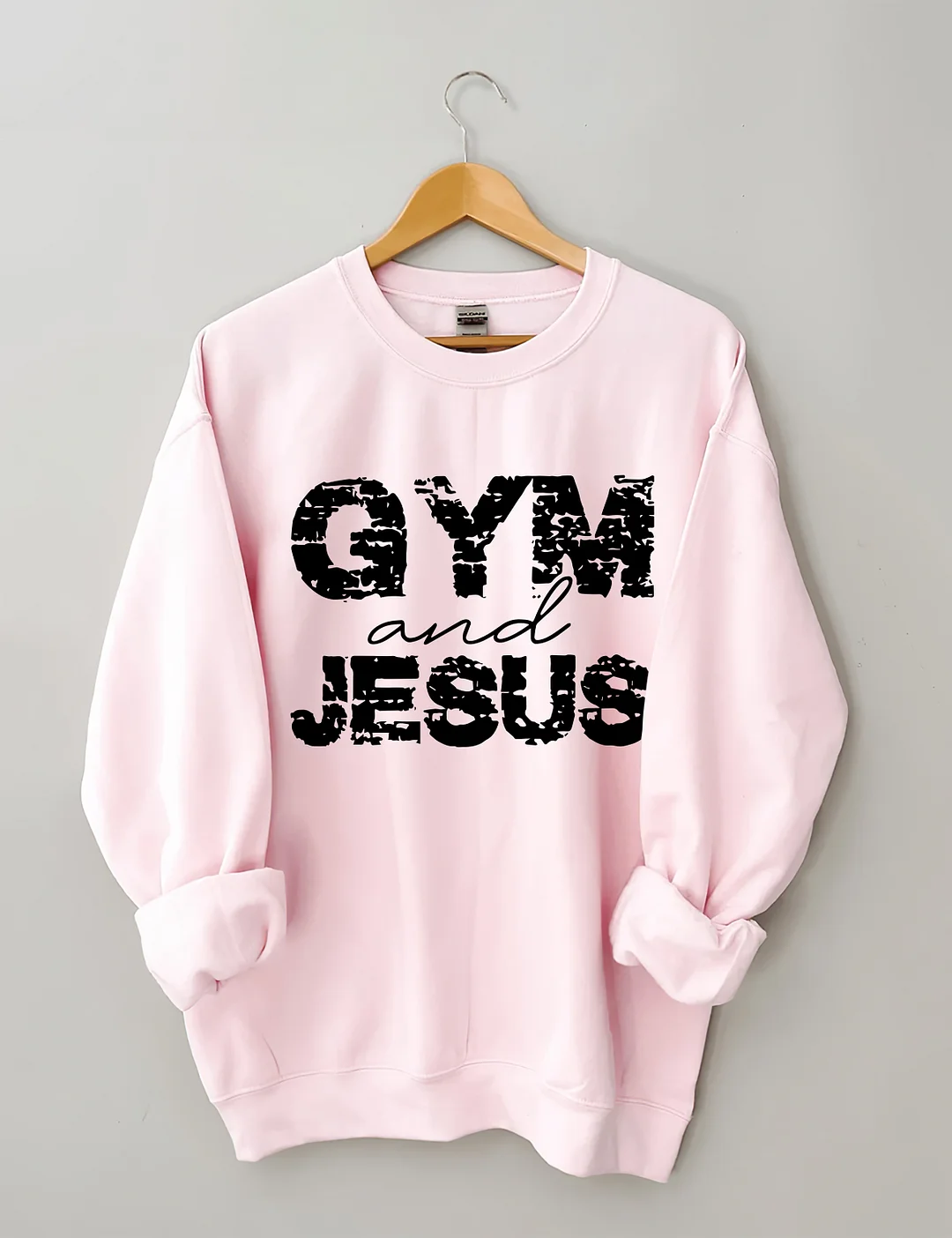 Gym And Jesus Sweatshirt
