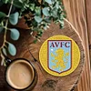 6 Stück Aston Villa FC DIY Diamond Painting Untersetzer Kits mit Halter für Erwachsene